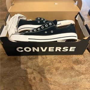 Converse Black and White Men's Shoes
